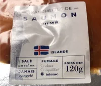 Tranchettes de saumon fumé