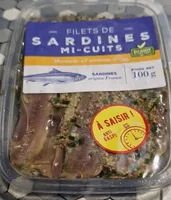 Filet de sardines mi-cuit moutarde à l'ancienne