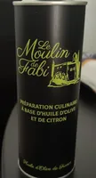 Préparation culinaire à base d'huile d'olive et de citron