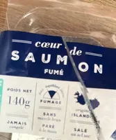 Coeur de saumon fumé