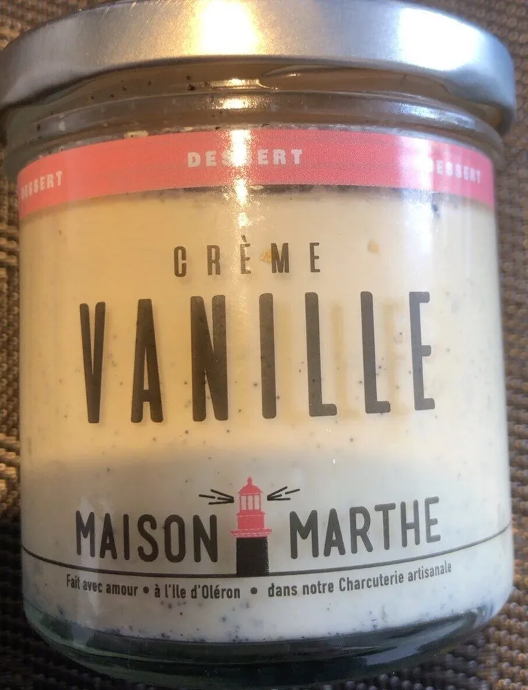 Crème vanille