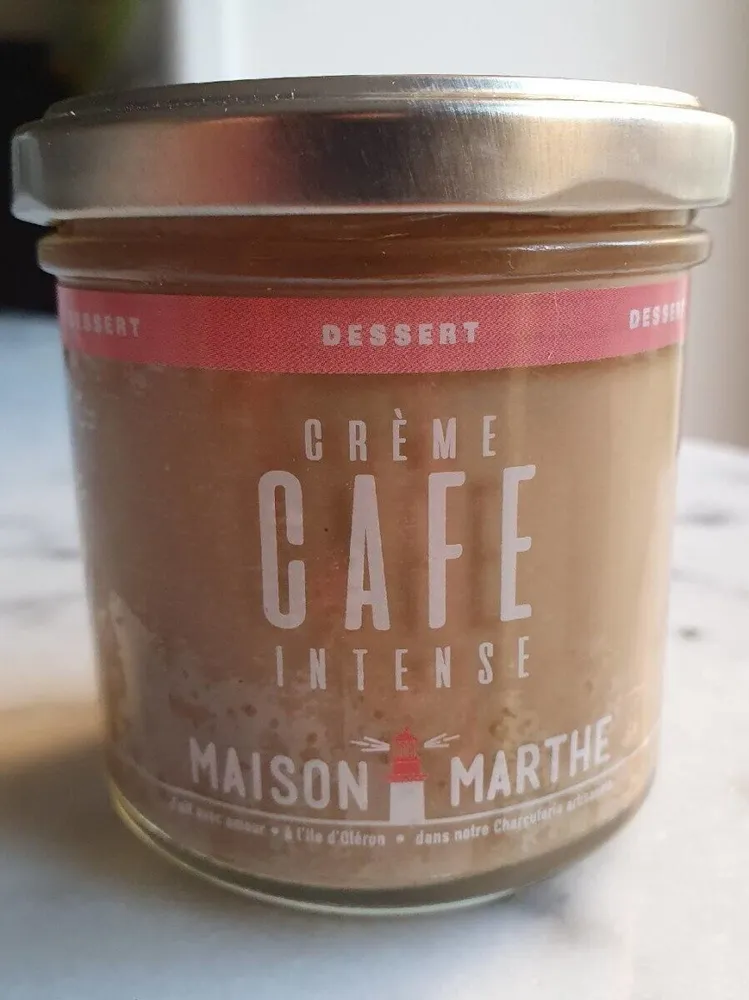 Crème café intense