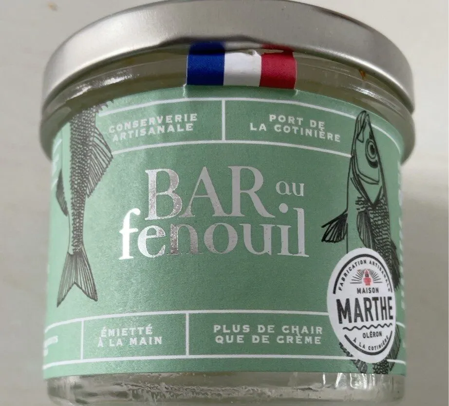 Bar au fenouil