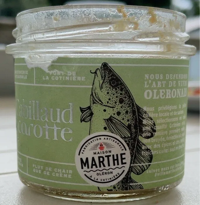 Cabillaud carotte