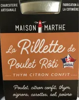 La rillette de poulet rôti