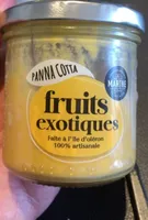Panna cotta fruits exotiques