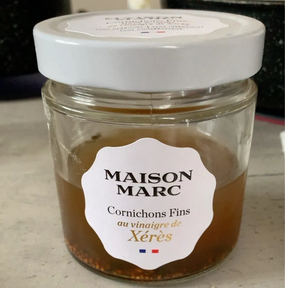 Cornichons Fins au vinaigre de xeres