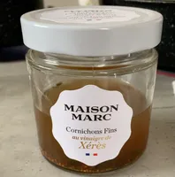 Cornichons Fins au vinaigre de xeres