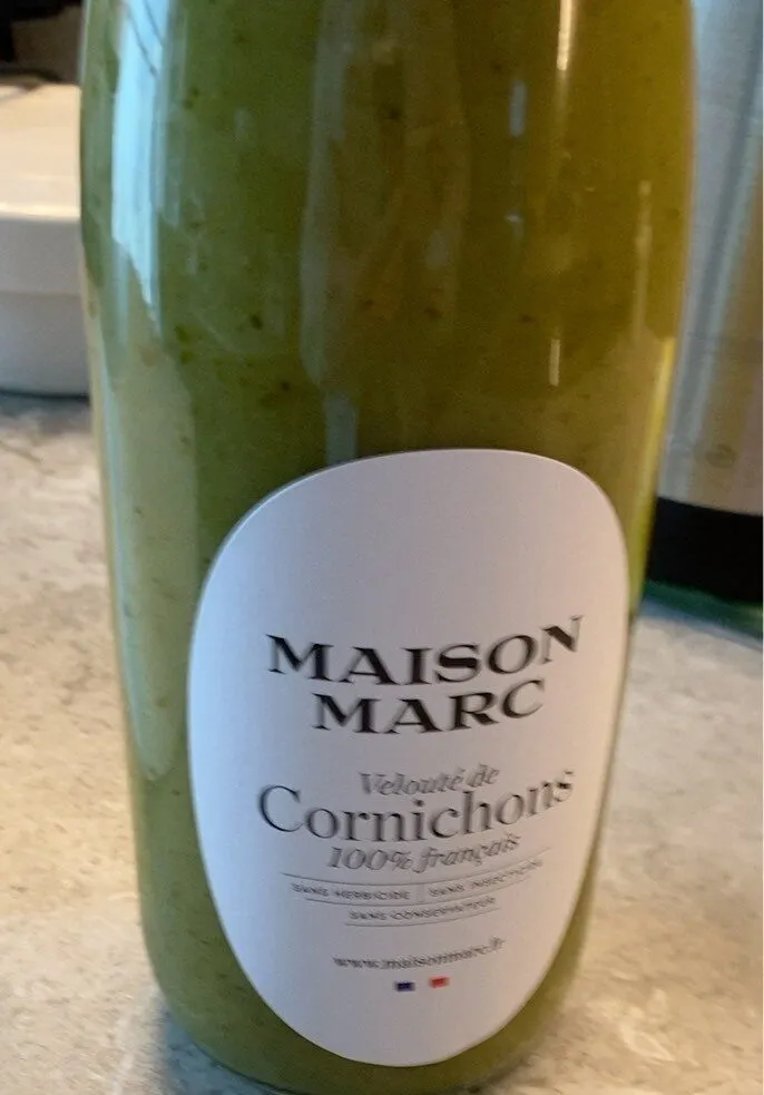 Velouté de cornichons