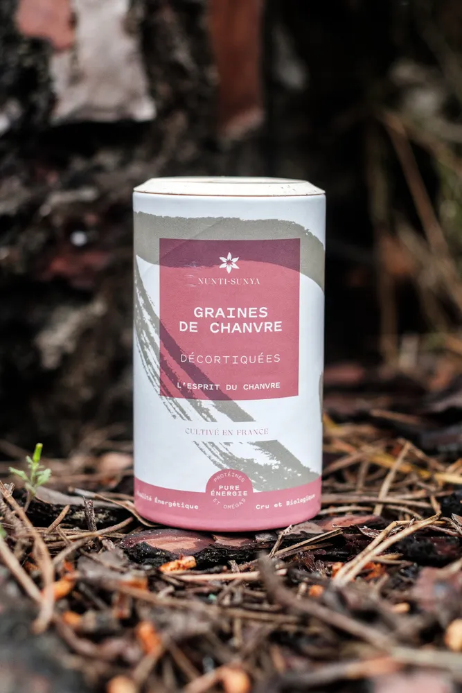 Graines de chanvre décortiquées