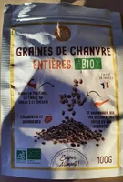 Graines de chanvre entières bio