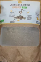 Graines de Chanvre ENTIÈRES BIO