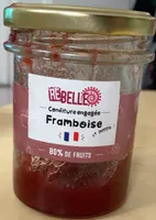 Confiture engagée framboise