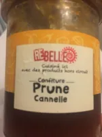 Confiture prune canelle