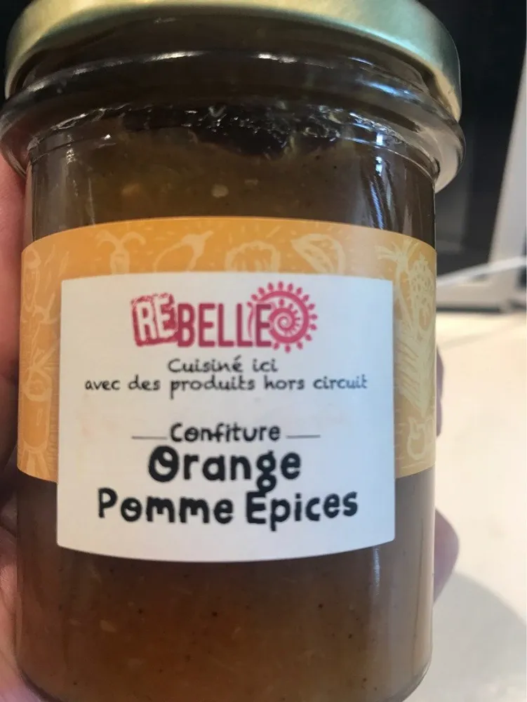Confiture orange pomme épices