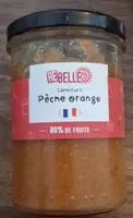 Confiture pêche orange