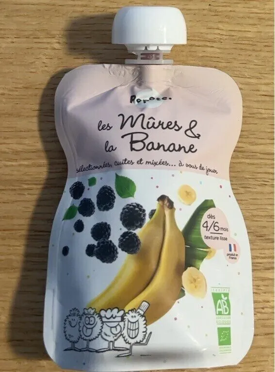 Les mûres et La banane