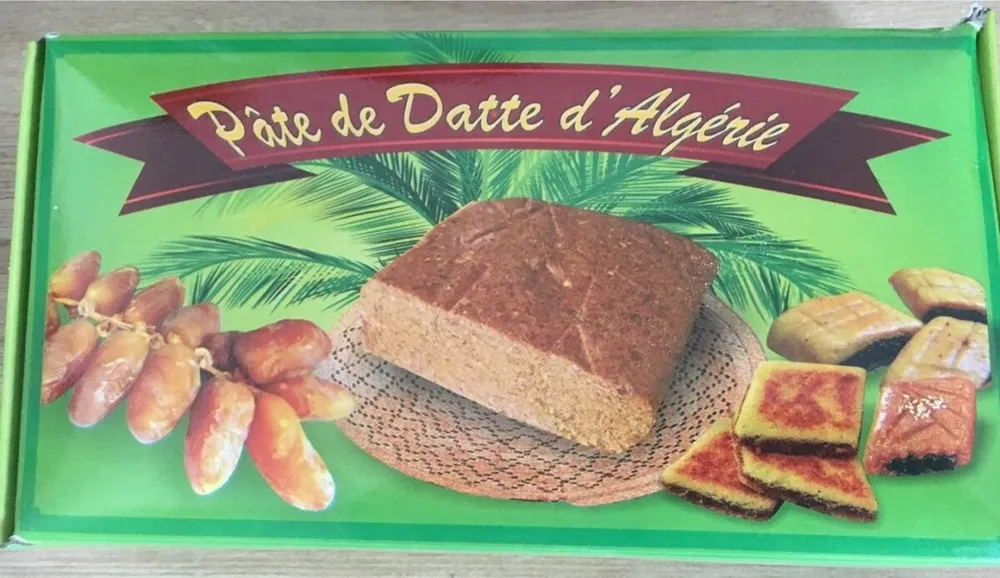 Pate de datte d'algerie