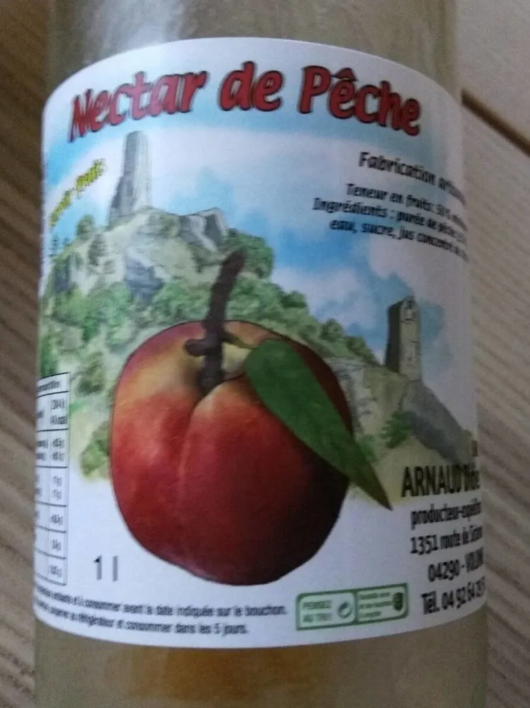 Nectar de pêche
