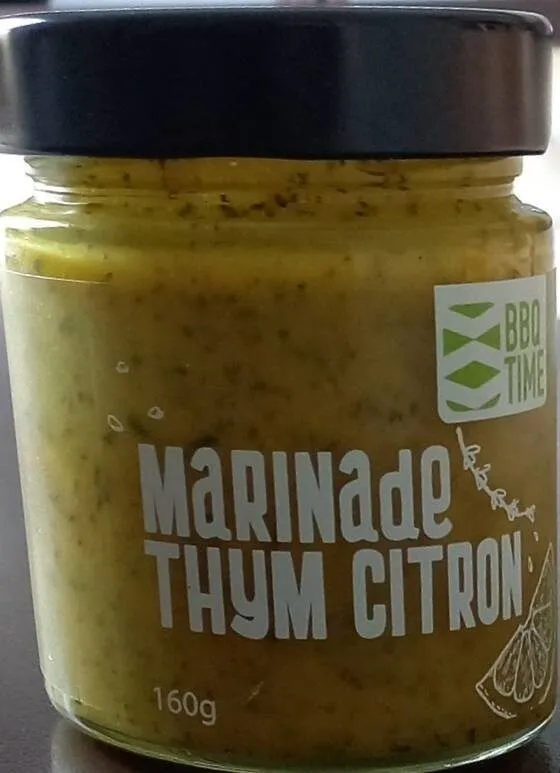 Marinade thym citron