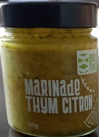Marinade thym citron