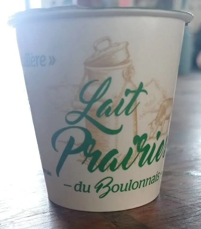 Lait prairies du Boulonnais cerise