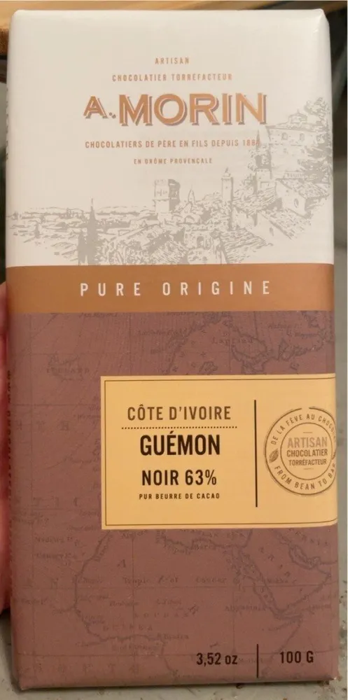 Côte d'Ivoir Guémon Noir 63%