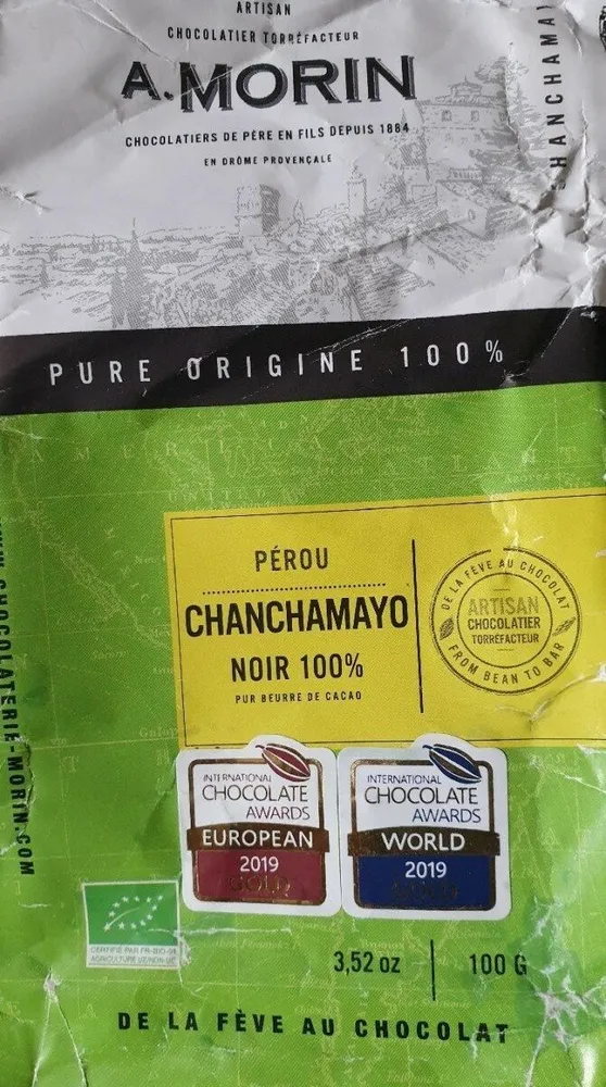 Pérou Chanchamoyo noir 100%
