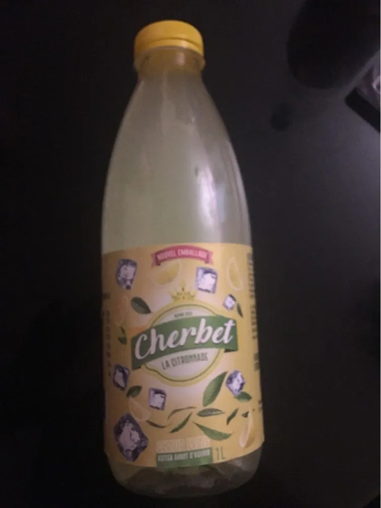Citronnade cherbet
