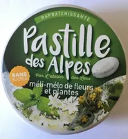 Pastille des Alpes - méli-mélo de fleurs et plantes