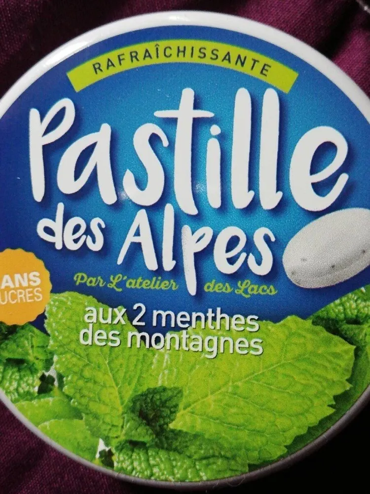 Pastilles des Alpes aux 2 menthes