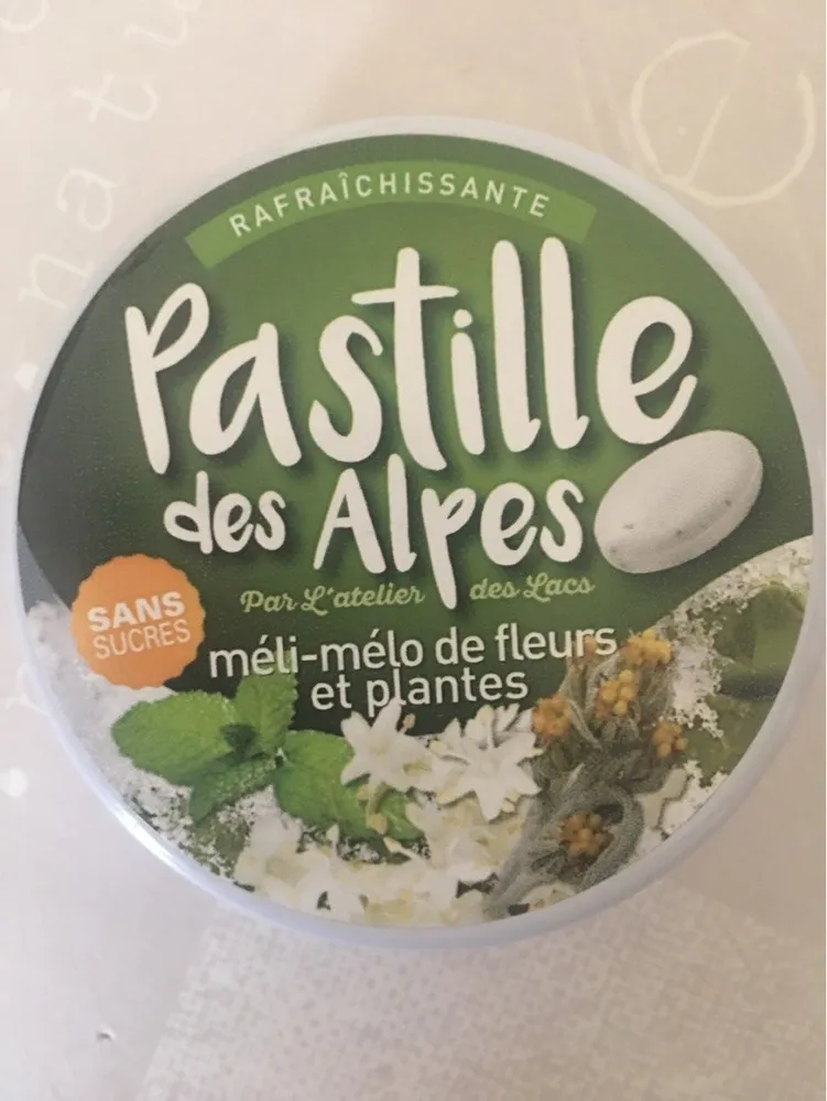 Pastilles des alpes meli melo fleurs et plantes