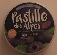 Pastille des Alpes à la myrtille