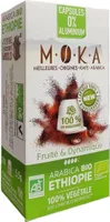 Café BIO Ethiopie x 10 capsules biodégradables