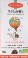 Mlle Adele, cafe bio 100% arabica