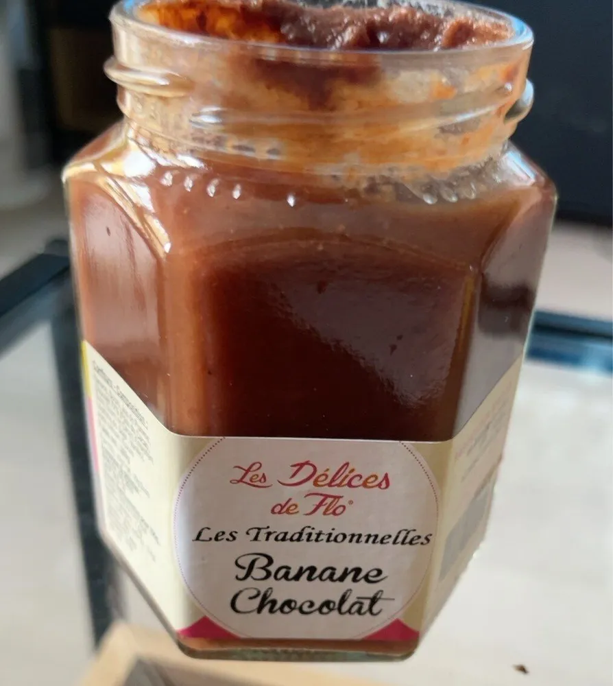 Les traditionnelles banane chocolat
