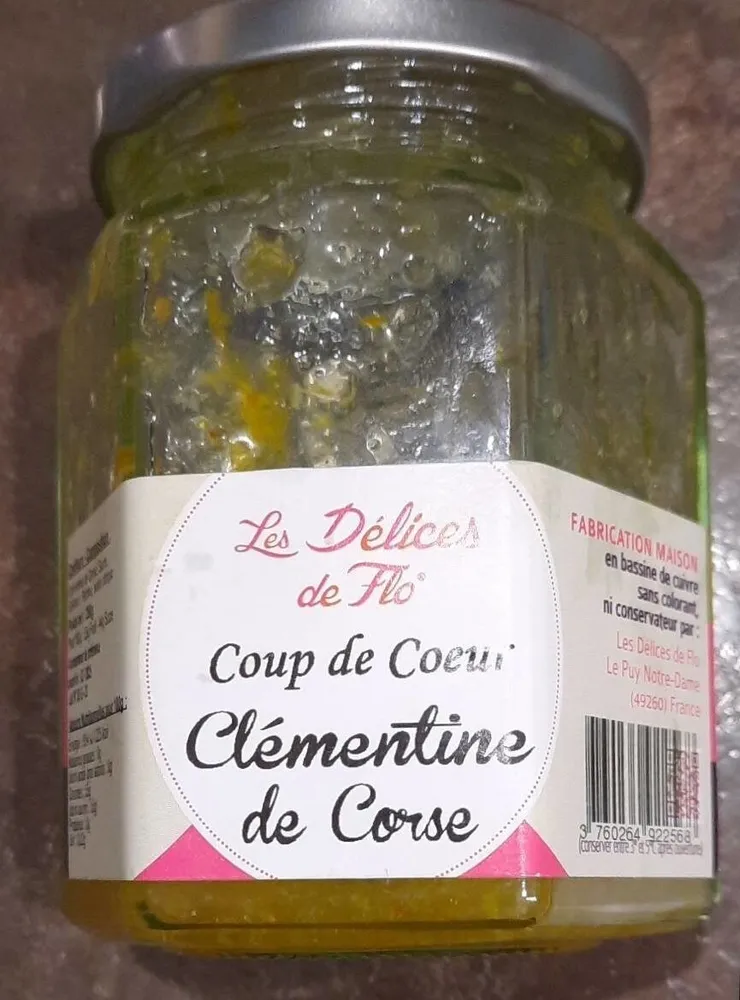 Confiture clémentines de corse