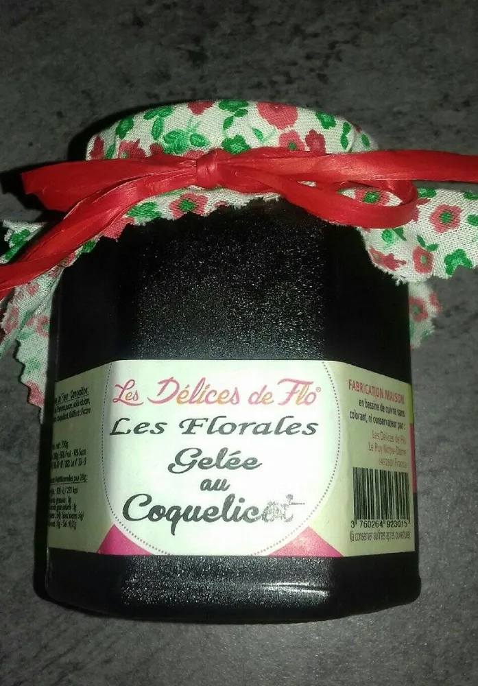 Gelée au coquelicot