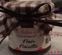 Pate à tartiner noir noisette