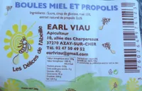 Boules miel et propolis