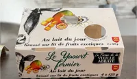 Brassé sur lit de fruits exotiques
