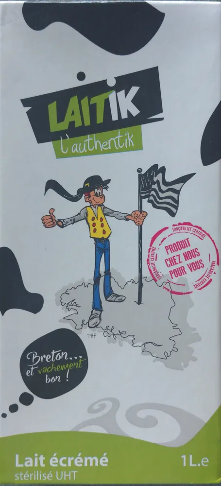 Lait écrémé UHT
