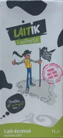 Lait écrémé UHT