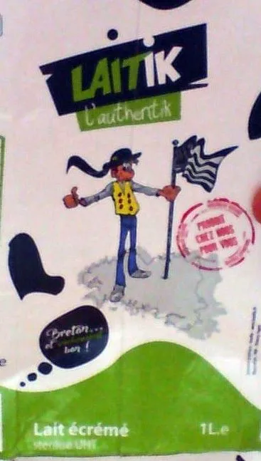 Lait Ecrémé stérilisé U.H.T.