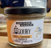 Paté de campagne à l’andouille et pilent d’espellete