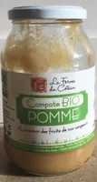 Compote bio pomme