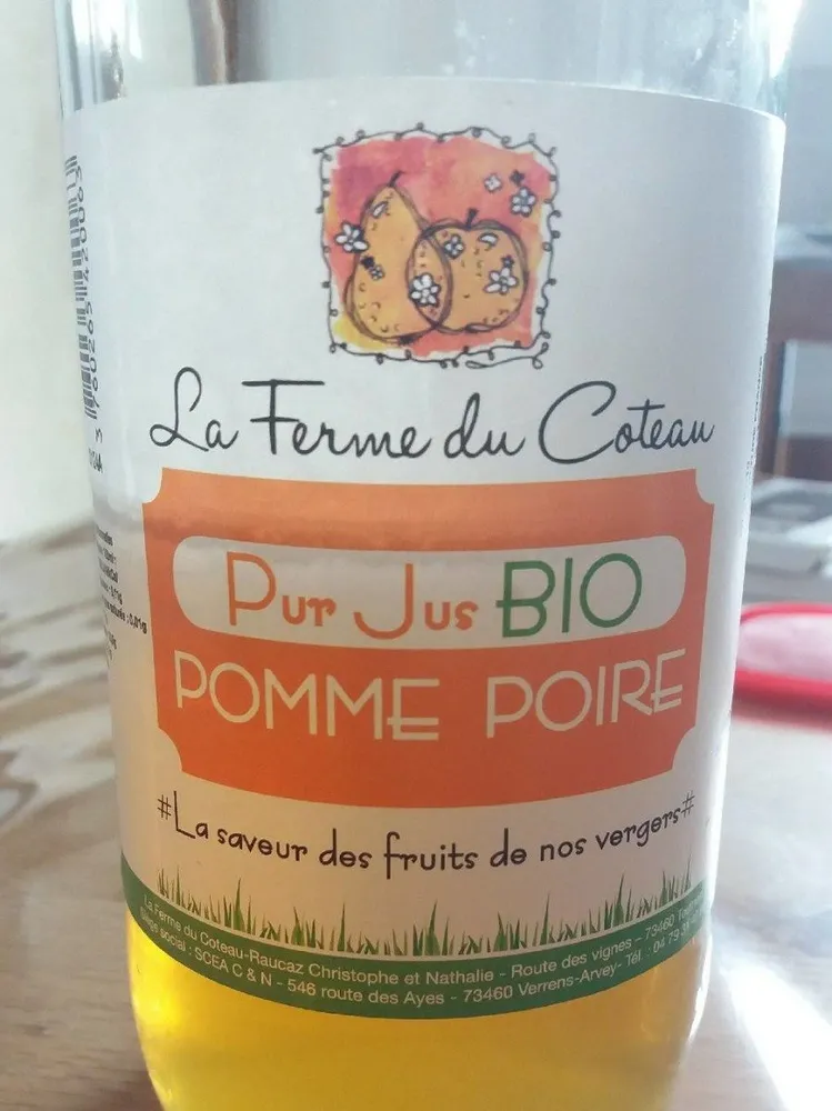 Pur Jus Bio Pomme Poire