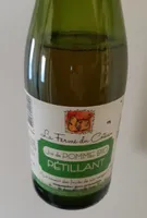 Jus de pomme bio pétillant