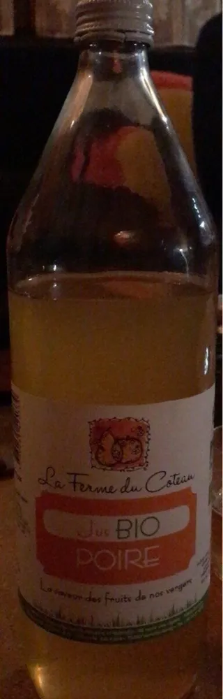 Jus BIO Poire