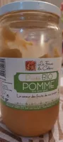 Purée bio de pommes